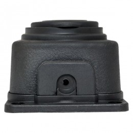 Розетка настенная 16А IP44 230В 2P+PE с защ. крышкой каучук PROxima EKF RPS-014-16-230-44-r