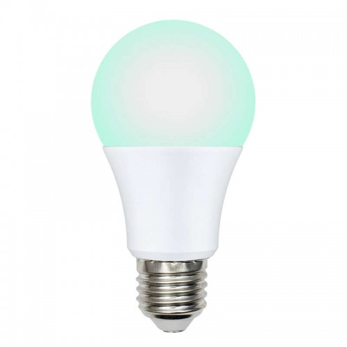 Лампа светодиодная LED-A60-9W/SCBG/E27/FR/DIM IP65 PLO65WH для бройлеров диммир. Uniel UL-00003190