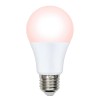 Лампа светодиодная LED-A60-9W/SCEP/E27/FR/DIM IP65 PLO65WH для яйценоскости диммир. Uniel UL-00003189