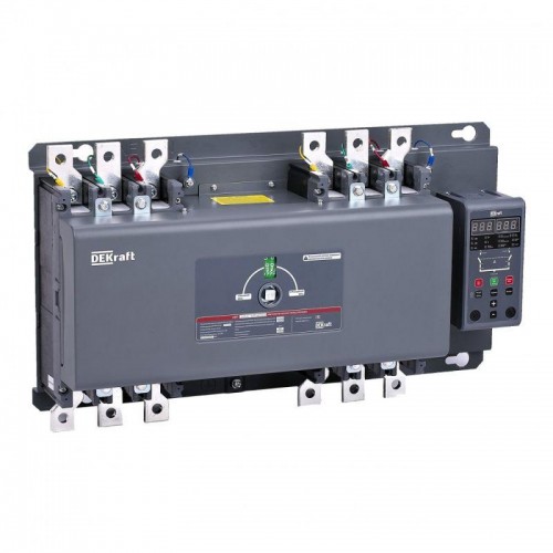 Ввод резерва автоматический АВР АВР-302 3п 100А 25кА на авт. выкл. со встроен. блоком управления DEKraft 41024DEK