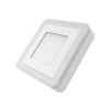 Светильник светодиодный Backlight 3+3Вт 4000К IP20 350лм d105х40мм ДБО квадрат потолочный накладной акрил GAUSS BL221