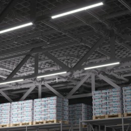 Светильник светодиодный WLF-2 36Вт 6500К IP40 3260лм 1192х75х25мм ДПО линейный матов. рассеив. сталь GAUSS 844425336