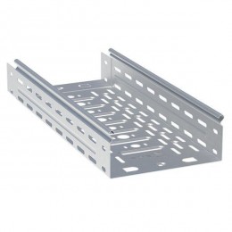 Лоток листовой перфорир. 400х100 L3000 сталь 1мм EKF L10040001