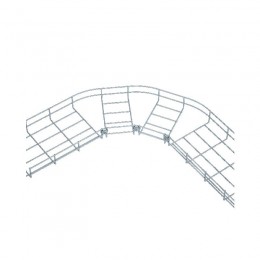 Лоток проволочный 400х100 L3000 сталь 5мм PL100-400-5-3000 оцинк. КМ LO3157