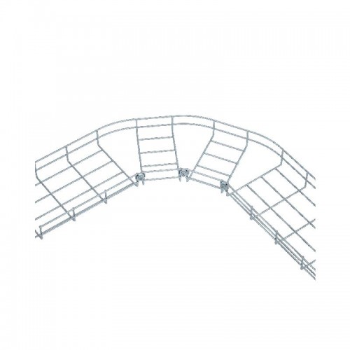 Лоток проволочный 400х100 L3000 сталь 5мм PL100-400-5-3000 оцинк. КМ LO3157