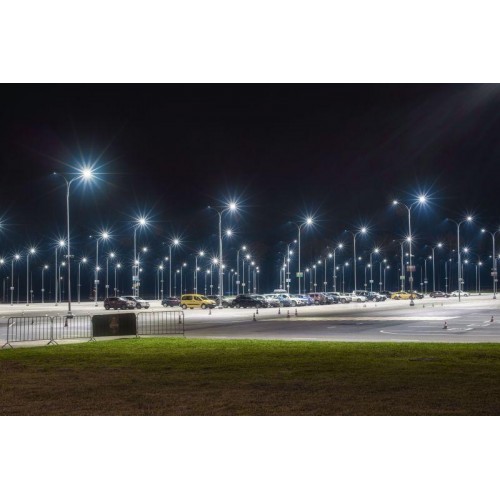 Светильник светодиодный ДКУ 1002-30Д 5000К IP65 уличный консольный сер. IEK LDKU0-1002-030-5000-K03