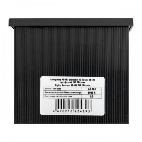 Амперметр цифровой AD-963 3ф на панель 96х96 EKF ad-963