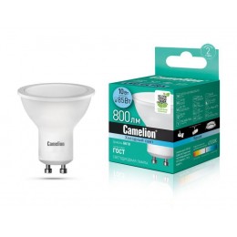 Лампа светодиодная LED10-GU10/845/GU10 10Вт 220В Camelion 13683