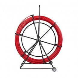 Протяжка кабельная (УЗК в тележке) 100м стеклопруток d11.0мм красн. Rexant 47-1110