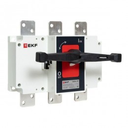 Рубильник-выключатель 3п 1000А с рукояткой управления для прямой установки PowerSwitch PROxima EKF psds-1000-3