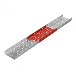 Лоток листовой перфорированный 200х50 L2500 сталь 1мм 