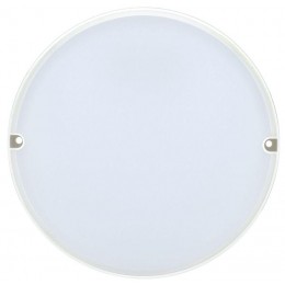 Светильник светодиодный ДПО 2012Д 12Вт 6500К IP54 круг с АД бел. IEK LDPO3-2012D-12-6500-K01