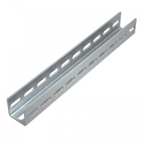 Профиль перфорированный 50х50 L1600 сталь 4мм тройная перфорация швеллер КМ LO0560