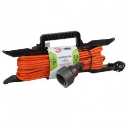 Удлинитель-шнур на рамке 1х10м с заземл. 6А IP20 UFx-1e-3х0.75-10m ПВС 3х0.75 Эра Б0046825