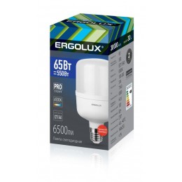Лампа светодиодная LED-HW-65W-E40-6K PRO 65Вт 6500К холод. бел. E27/E40 150-270В Ergolux 14330