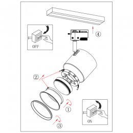 Светильник трековый TR15 GX53 1ф алюм. WH/SL бел./серебр. Эра Б0048545