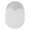 Зеркало карманное ULK-F73 SW/DIM/RECH WHITE с подсветко с диммером аккум. Li-Ion 150мАч в/к 3000К/4000К/6500К бел. Uniel UL-00007899