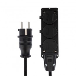 Удлинитель-шнур на рамке 3х10м с заземл. 16А IP44 3.5кВт КГ 3х1.5 морозостойкий Rexant 11-7080