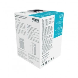 Светильник Enigma 1х50Вт GU10 IP54 100х100х155мм НТУ садово-парковый настенный архитектурный GAUSS GD160