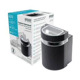 Светильник Enigma 1х50Вт GU10 IP54 100х100х155мм НТУ садово-парковый настенный архитектурный GAUSS GD160