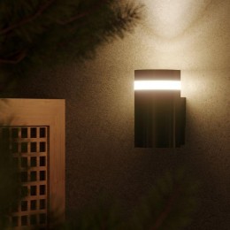 Светильник Enigma 1х50Вт GU10 IP54 100х100х155мм НТУ садово-парковый настенный архитектурный GAUSS GD160