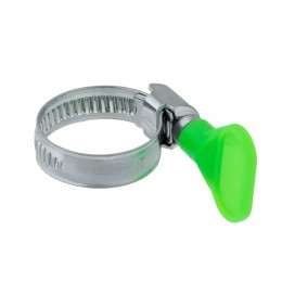 Хомут стальной червячный 20-32 с ключом W (Россия) Rexant 07-0620-1