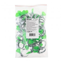 Хомут стальной червячный 20-32 с ключом W (Россия) Rexant 07-0620-1