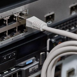 Патч-корд F/UTP кат.5e RJ45-RJ45 LSZH экранир. 1.5м сер. Rexant 18-8004-1