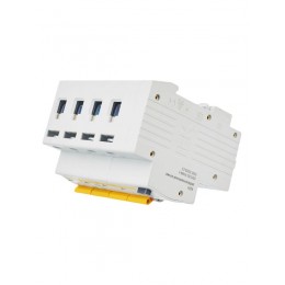 Выключатель автоматический дифференциального тока 4п C 50А 30мА тип AC 4.5кА АД-14 KARAT IEK MAD10-4-050-C-030