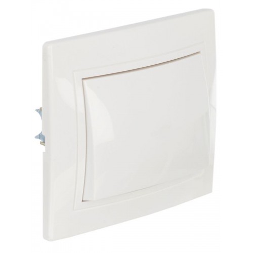 Выключатель 1-кл. СП Кварта 10А IP20 ВС10-1-0-КБ бел. GENERICA EVK10-K01-10-DM