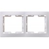 Рамка 2-м Кварта РГ-2-КБ горизонт. бел. GENERICA EMK20-K01-DM