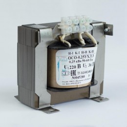 Трансформатор ОСО-0.4-09 220/12-24-36-42-110В УХЛ3 Кострома ОС0000036882