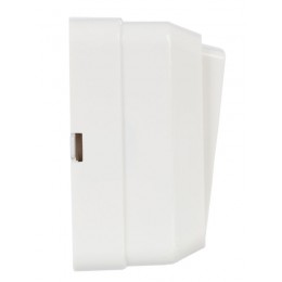 Выключатель 2-кл. ОП Октава 10А IP20 ВС20-2-1-ОБ с индикацией бел. GENERICA EVO21-K01-10-DC