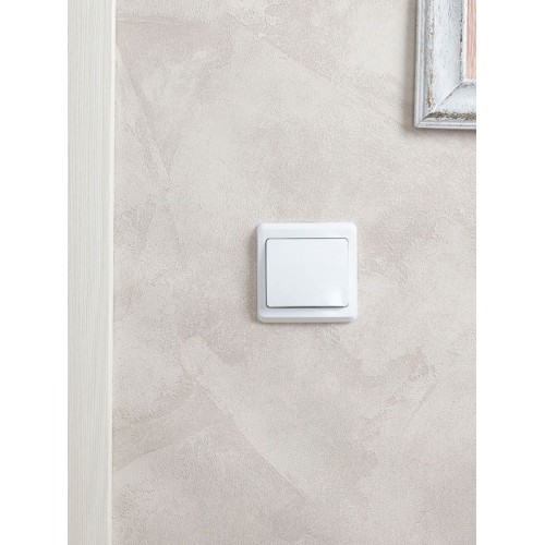 Выключатель 1-кл. СП Вега 10А IP20 ВС10-1-0-ВБ бел. GENERICA EVV10-K01-10-DM