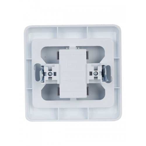 Выключатель 1-кл. СП Вега 10А IP20 ВС10-1-1-ВБ с индикацией бел. GENERICA EVV11-K01-10-DM