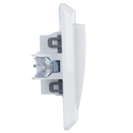 Выключатель 1-кл. СП Вега 10А IP20 ВС10-1-1-ВБ с индикацией бел. GENERICA EVV11-K01-10-DM