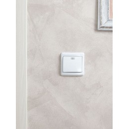 Выключатель 1-кл. СП Вега 10А IP20 ВС10-1-1-ВБ с индикацией бел. GENERICA EVV11-K01-10-DM