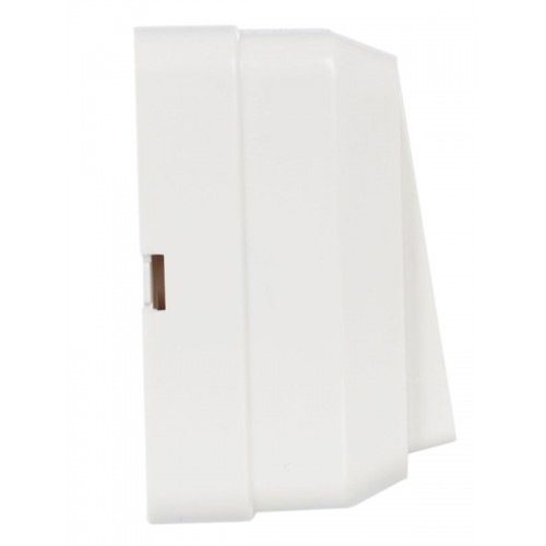 Выключатель кнопочный 1-кл. ОП Октава 10А IP20 ВСк20-1-0-ОБ бел. GENERICA EVO13-K01-10-DC