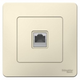Розетка телефонная 1-м СП Blanca RJ11 молочн. SE BLNIS011002