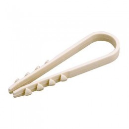 Дюбель-хомут 19-25 для круглого кабеля бел. (уп.100шт) PROCONNECT 07-4503-2