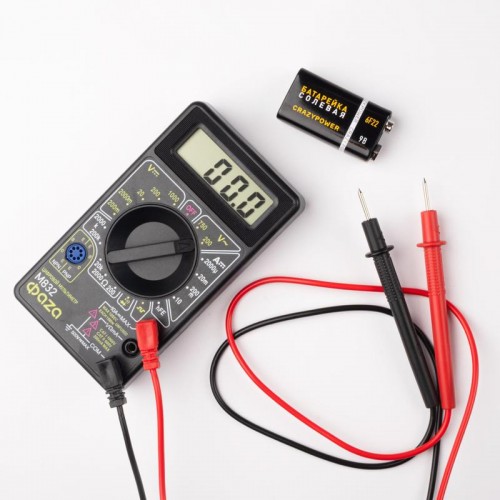 Мультиметр цифровой M832 ФАZА 5000414