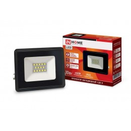 Прожектор светодиодный СДО-8 20Вт 6500К IP65 1900лм 230В черн. IN HOME 4690612030029