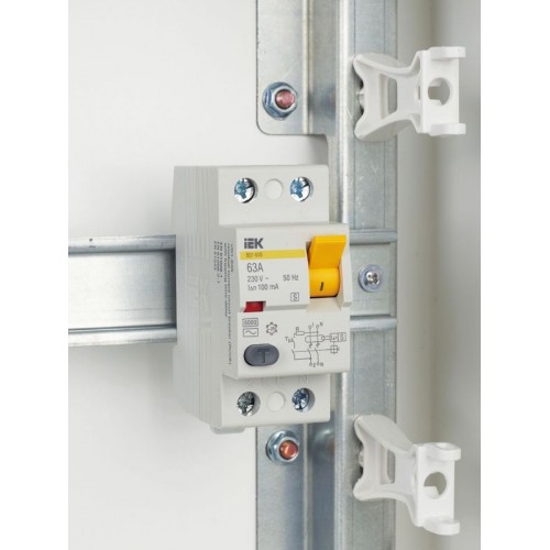 Выключатель дифференциального тока (УЗО) 2п 63А 100мА тип ACS ВД1-63S KARAT IEK MDV12-2-063-100