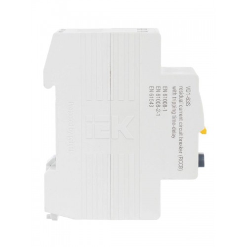 Выключатель дифференциального тока (УЗО) 2п 63А 100мА тип ACS ВД1-63S KARAT IEK MDV12-2-063-100