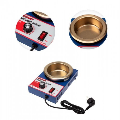 Ванна паяльная модель R100 300Вт d100мм 200-480град.C Rexant 09-9070