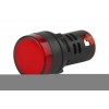 Лампа AD22DS(LED) матрица 22мм красн. 12В AC/DC BLS10-ADDS-012-K04E ЭРА Б0045603