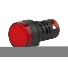 Лампа AD22DS(LED) матрица 22мм красн. 12В AC/DC BLS10-ADDS-012-K04E ЭРА Б0045603
