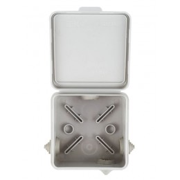 Коробка распаячная ОП 80х80х50 IP54 КМ41238 откид. крышка 7 вводов (7035) IEK UKO31-080-080-050-K03-54