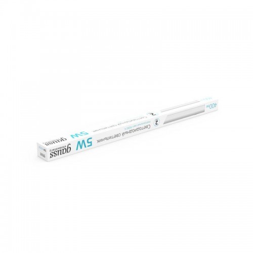 Светильник светодиодный Elementary 5Вт 4000К IP20 400лм 200-240В 300х22х33мм ДВО линейный накладной бел. GAUSS TL001