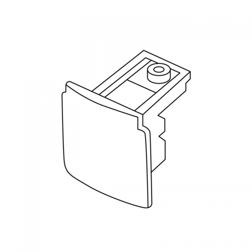 Заглушка End cap TF black СТ 4909000980